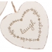 'Love, Live, Laugh' Hanging Hearts