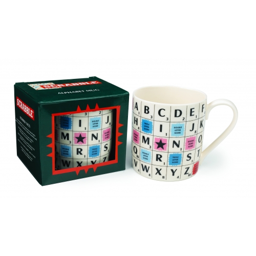 Mug Scrabble Blanc – Générique, état Occasion
