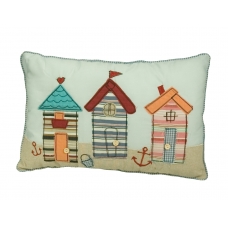 Beach Hut Cushion