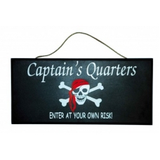 Captains Quarters Sign