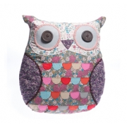 Vintage Floral Owl Cushion