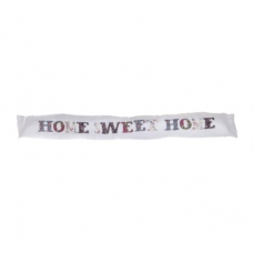 Vintage 'Home sweet Home' draught excluder