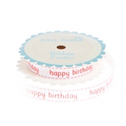 Red 'Happy Birthday' Ribbon