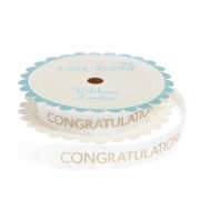 Gold 'Congratulations' Ribbon